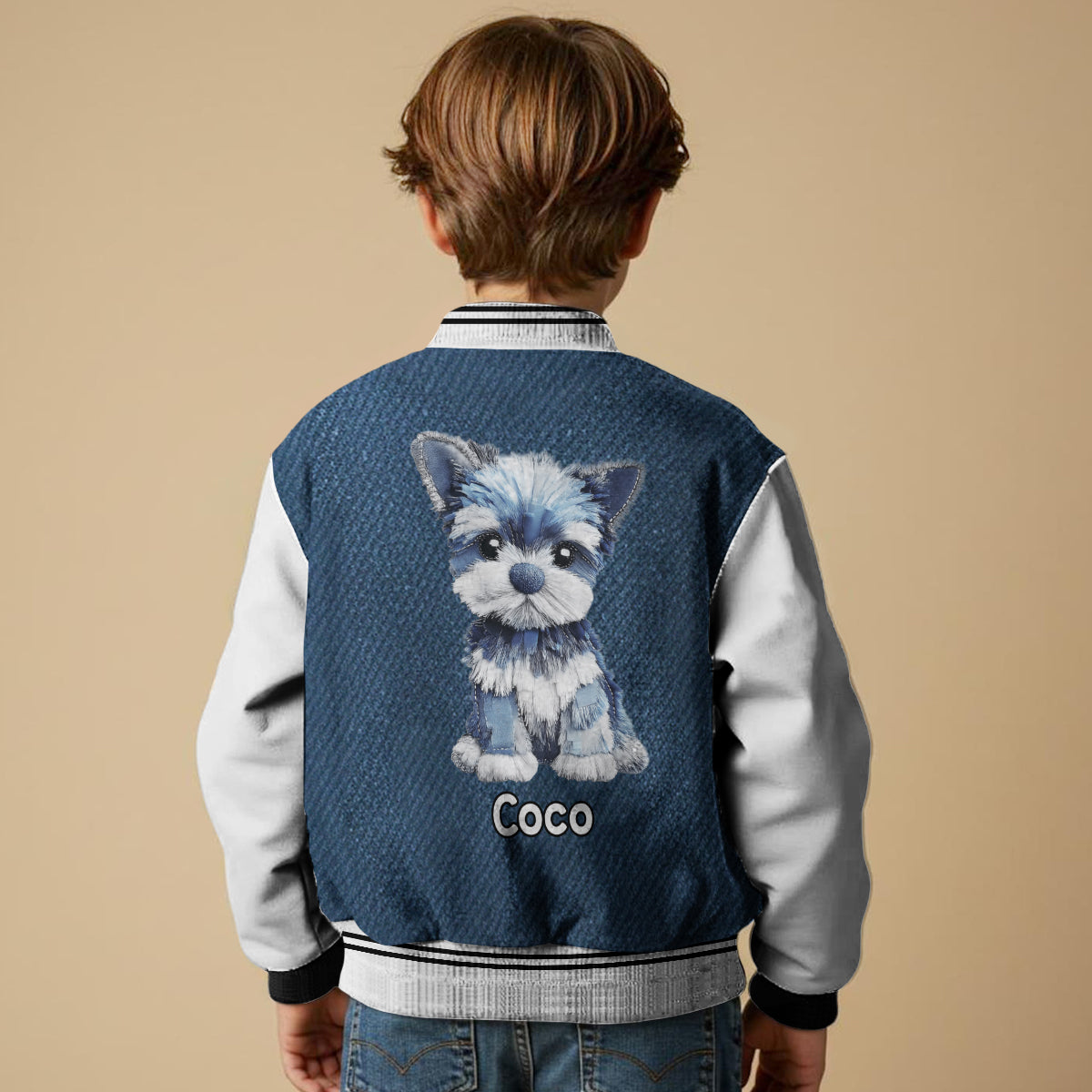 Cool Dog - Personalized Dog Varsity Jacket