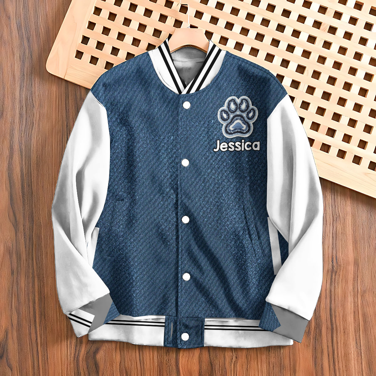 Cool Dog - Personalized Dog Varsity Jacket