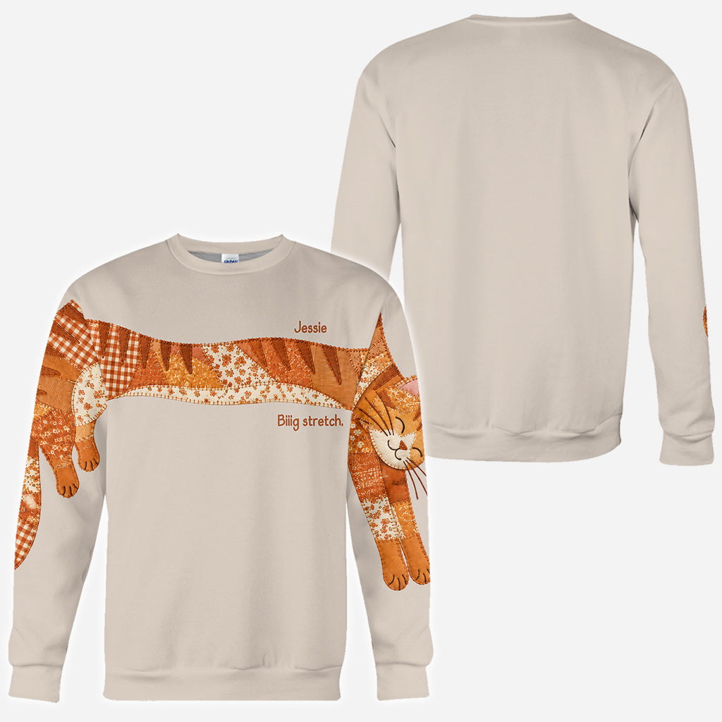 Eine Katze, zwei Ärmel - Personalisierte Katzen-Shirt