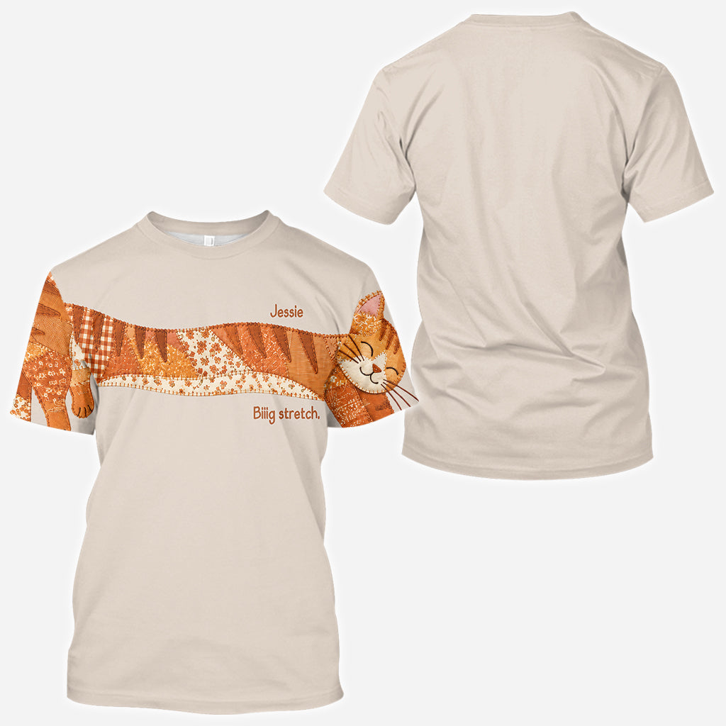Eine Katze, zwei Ärmel - Personalisierte Katzen-Shirt