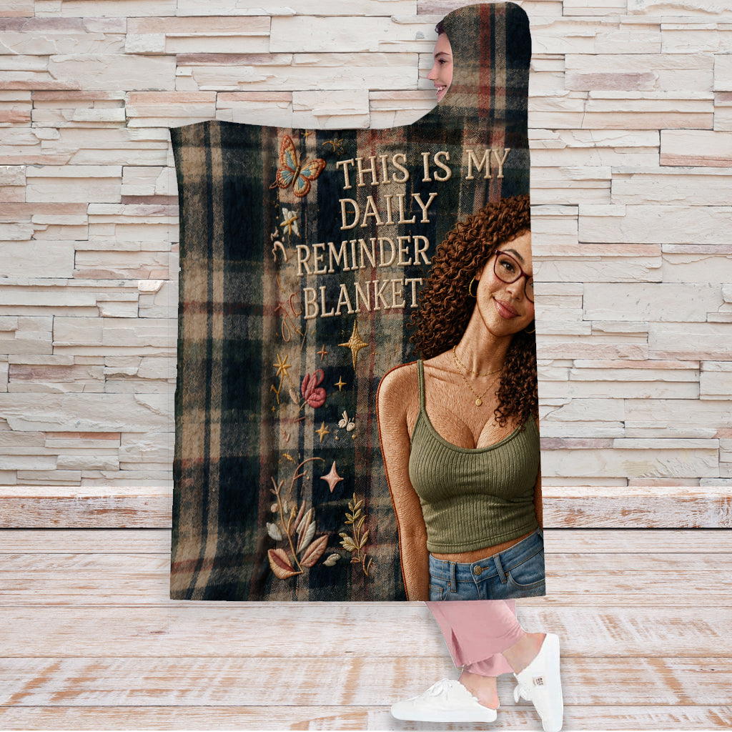 Be Yourself - Personalized Self Love Hooded Blanket