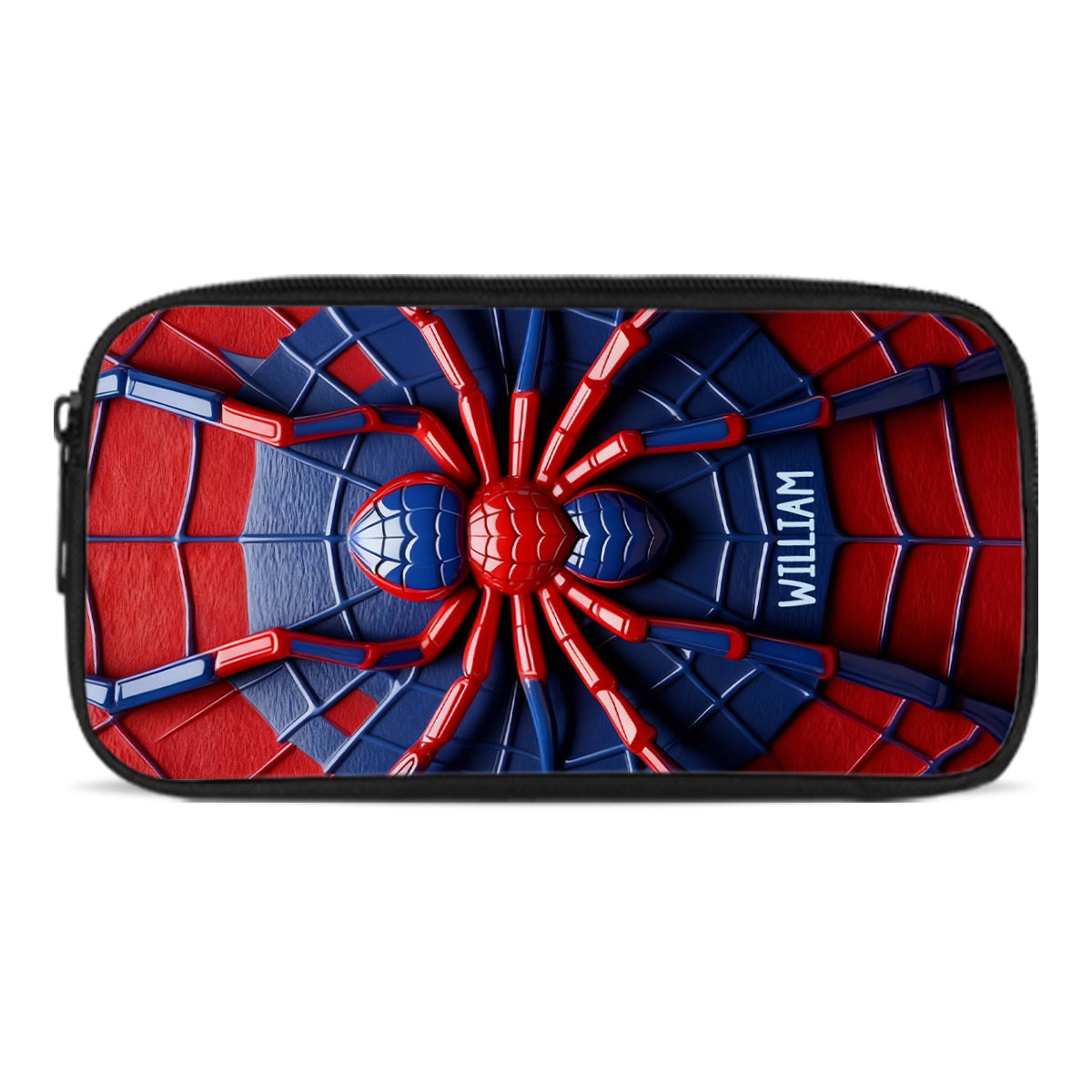 Spider - Personalisierter Kinderrucksack, Lunchtasche, Federmäppchen-Set