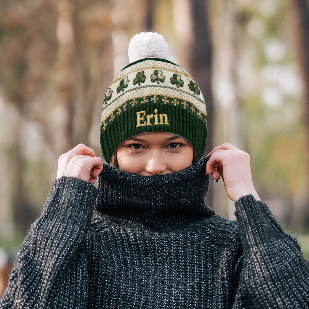 St Patrick's Day - Personalized Irish Beanie Hat