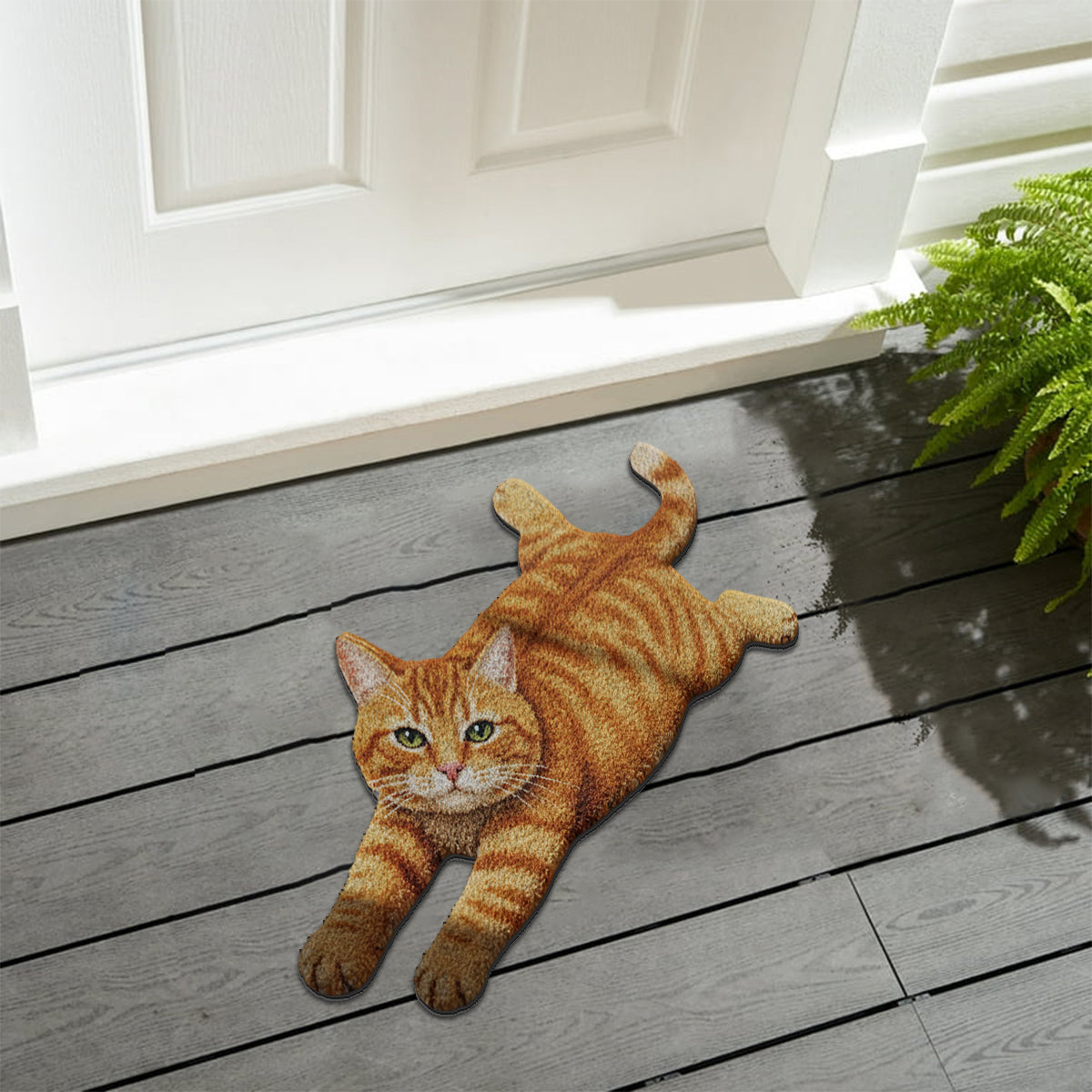 Cute Cat - Personalized Cat Non-Slip Tufted Rug