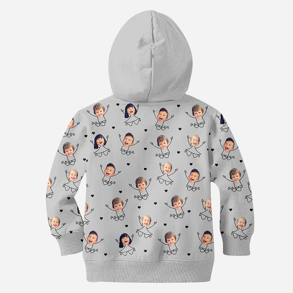 Papa, wir lieben dich so sehr – personalisiertes Vater-Shirt