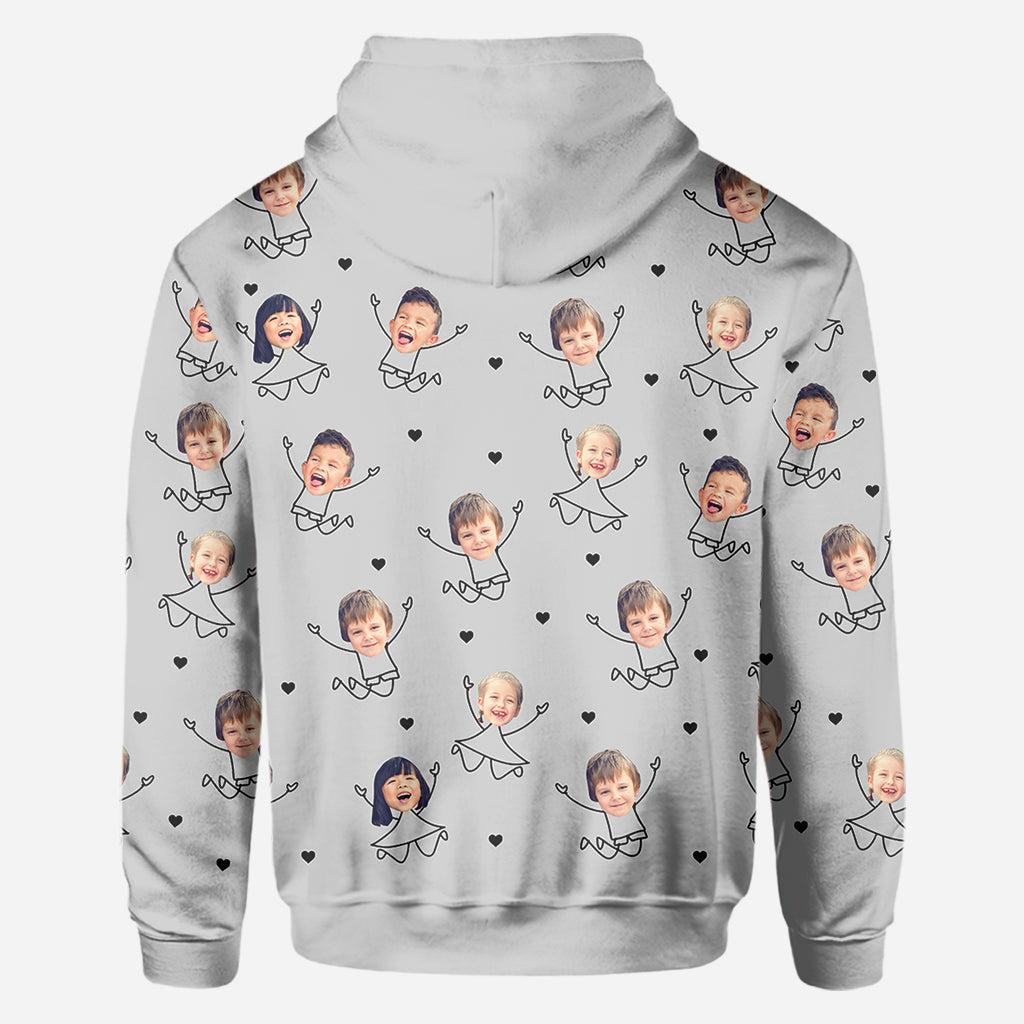 Papa, wir lieben dich so sehr – personalisiertes Vater-Shirt