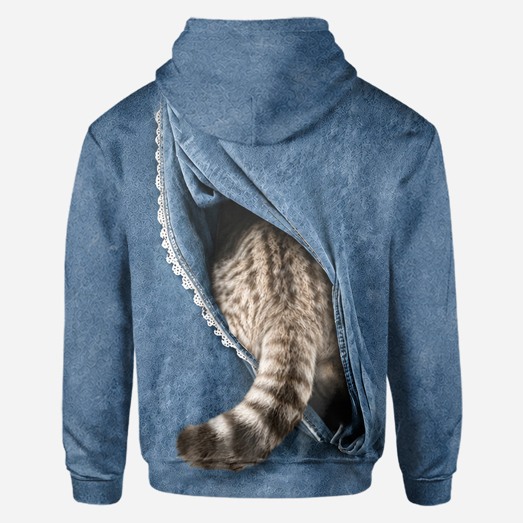 Jedes Haustierfoto - Personalisierte Katzen-T-Shirt