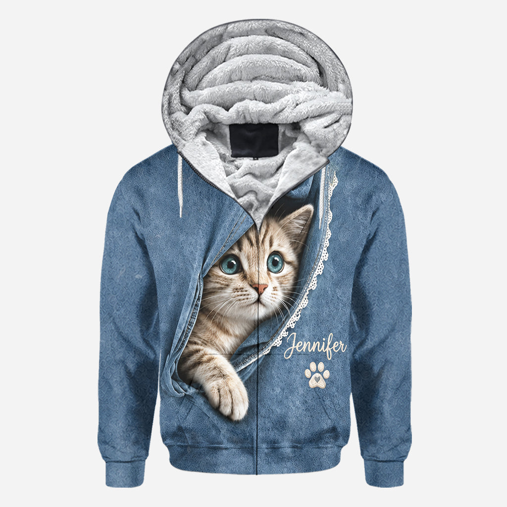 Jedes Haustierfoto - Personalisierte Katzen-T-Shirt