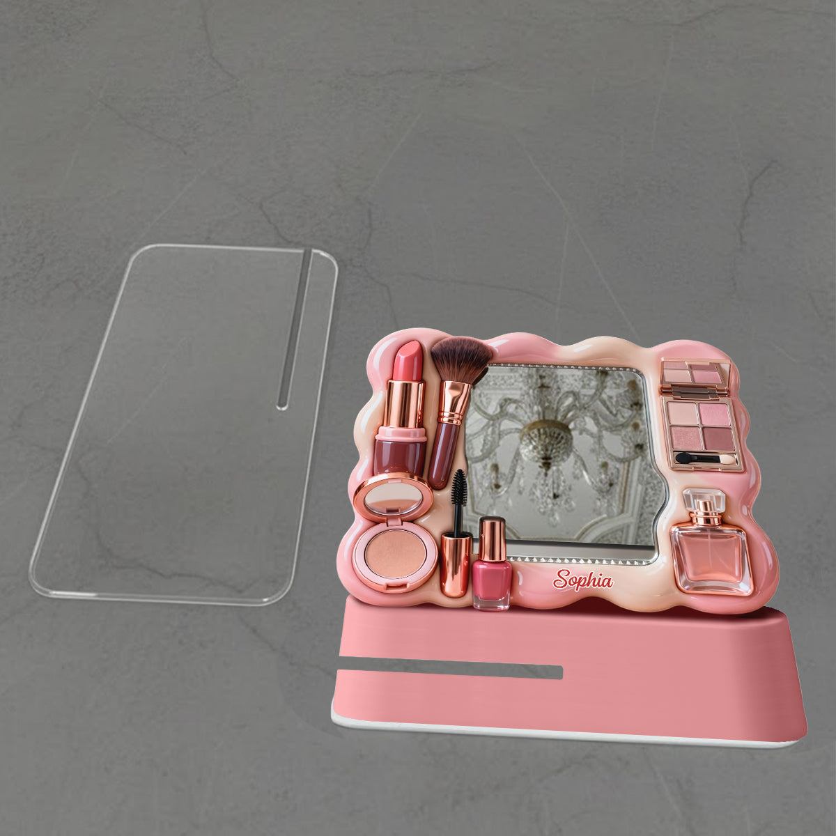 Makeup Artist - Personalized Makeup Desk Mirror