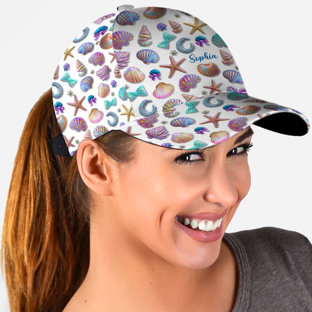 Salty Lil' Beach - Personalized Sea Lover Classic Cap