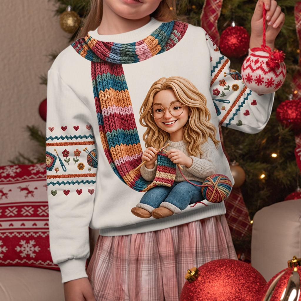 Ich häkle - Personalisierter hässlicher Pullover