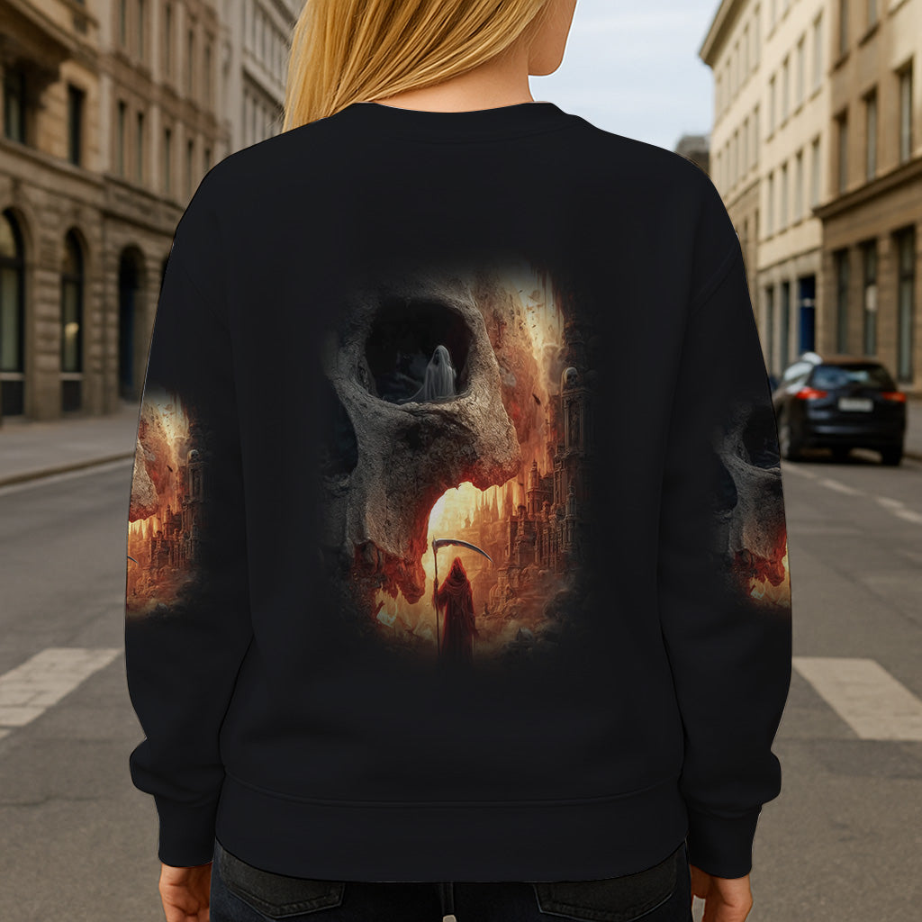 Totenkopf-Halloween – Personalisiertes Totenkopf-Shirt