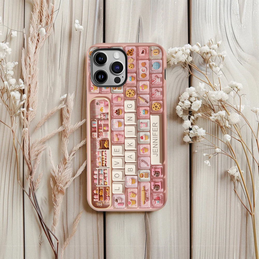 Love Baking - Personalized Baking Full Print Phone Case