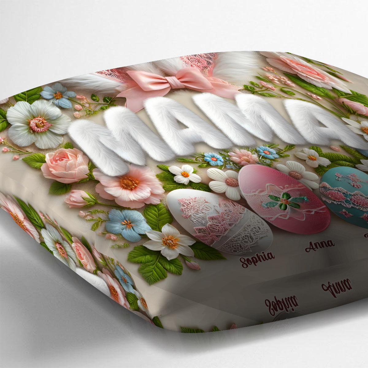 Osterhase - Personalisiertes Oma-Kissen