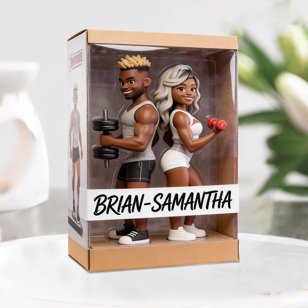 Ohne Fleiß kein Preis – Personalisierte Fitness-Acrylplakette in individueller Form