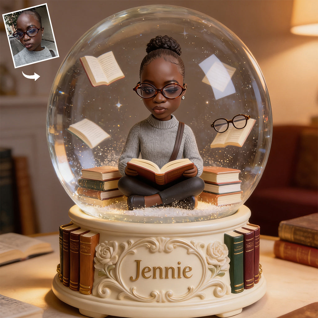 Book Lover Keepsake - Personalized Book Custom Shaped Acrylic Plaque