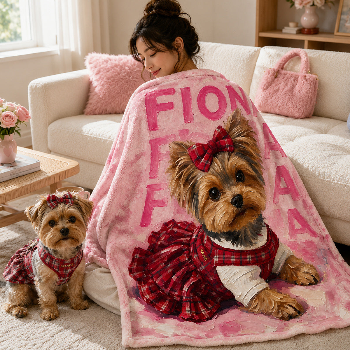 Love My Pet - Personalized Dog Blanket