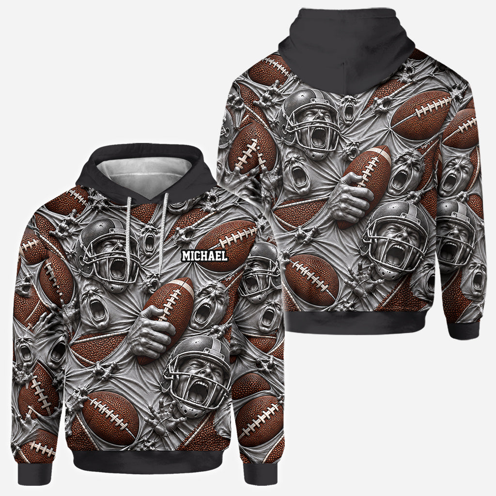 Game On - Personalized Football All Over Shirt
