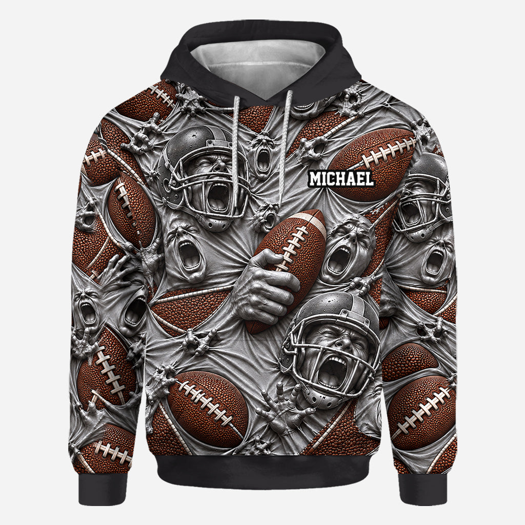Game On - Personalized Football All Over Shirt