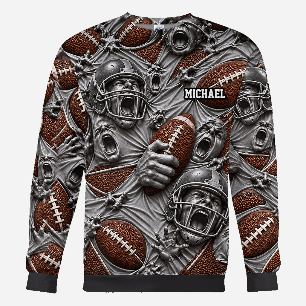Game On - Personalized Football All Over Shirt