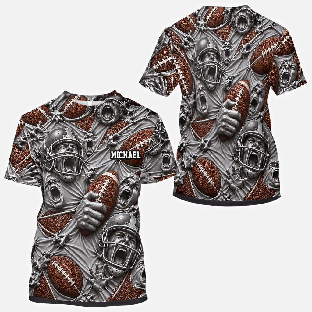 Game On - Personalized Football All Over Shirt