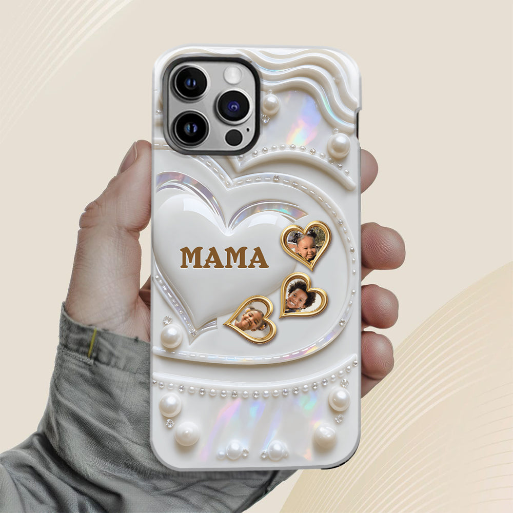 Grandma's Sweethearts - Personalized Grandma Full Print Phone Case