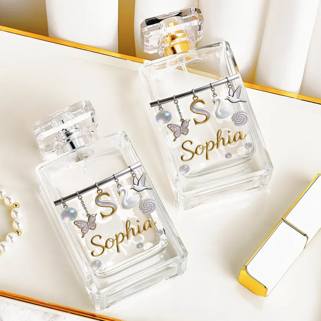 Enchantic Initial Letter Gift - Personalized Self Love Refillable Perfume Bottle