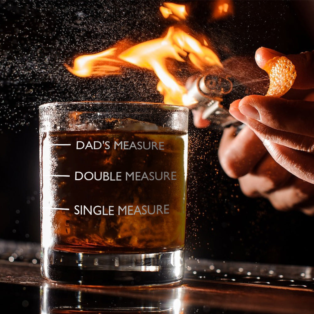Dad's Measure – Personalisiertes Whiskyglas