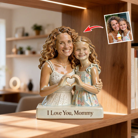 Perfect Gift For Her - Personalized Mother Custom Shaped Acrylic Plaque