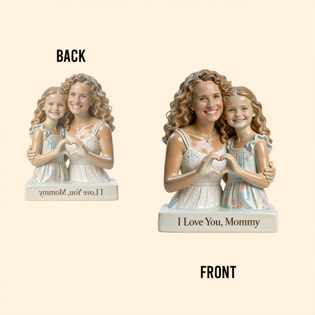 Das perfekte Geschenk für sie – personalisierte Acrylplakette in individueller Form für die Mutter
