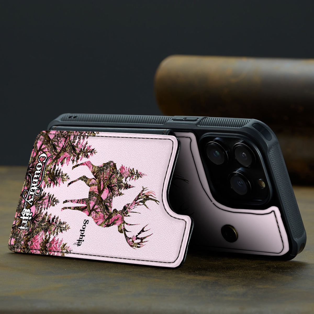 Country Girl – Personalisierte Handyhülle mit Jagdmotiv und Volldruck