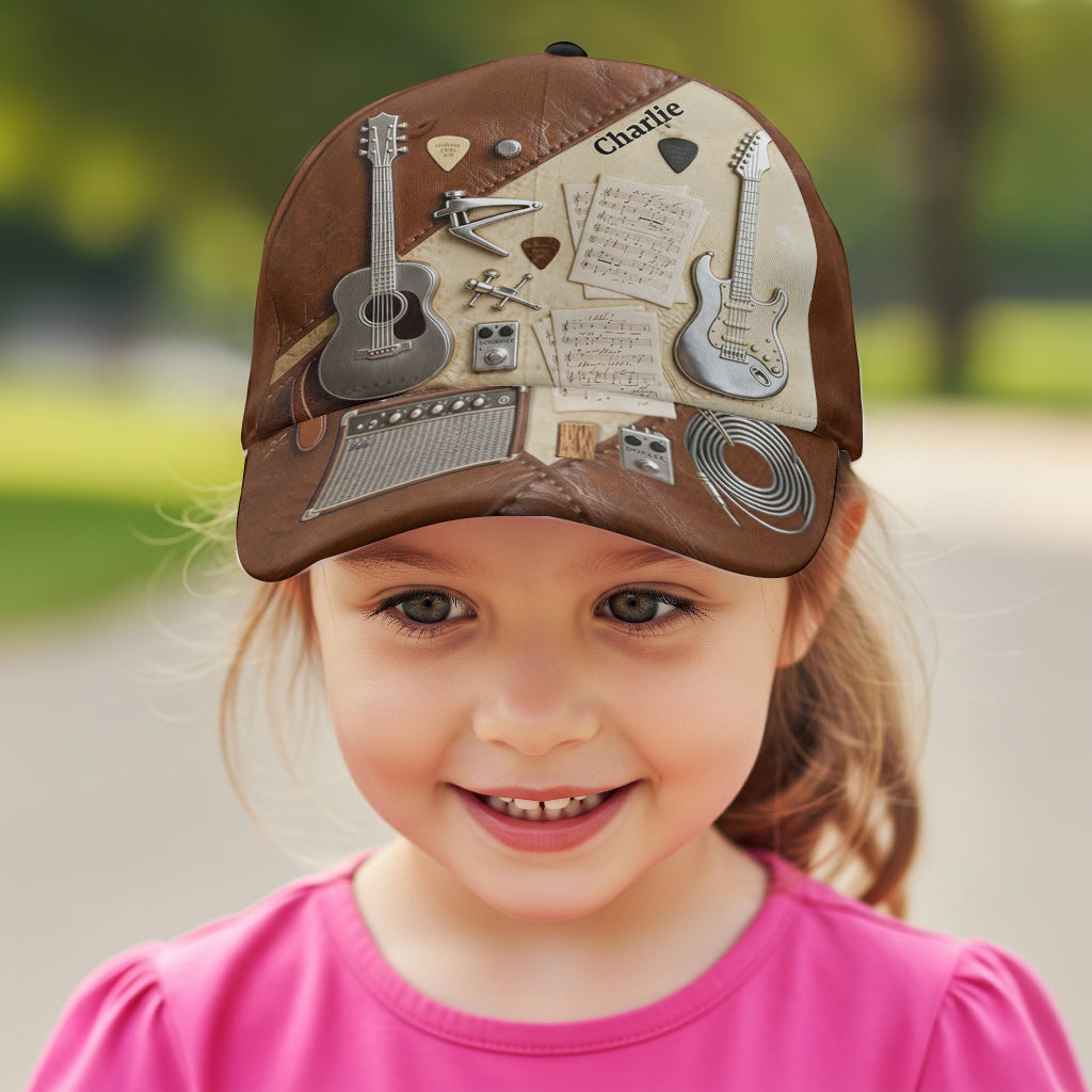 Gitarrist - Personalisierte Gitarren-Klassiker-Kappe
