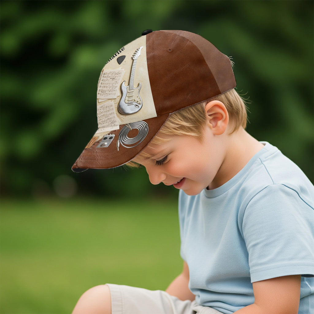 Gitarrist - Personalisierte Gitarren-Klassiker-Kappe