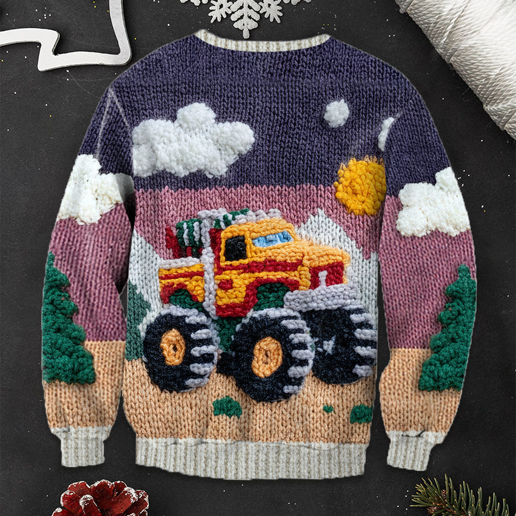 Liebes-Truck - Personalisierter Kinder-Pullover