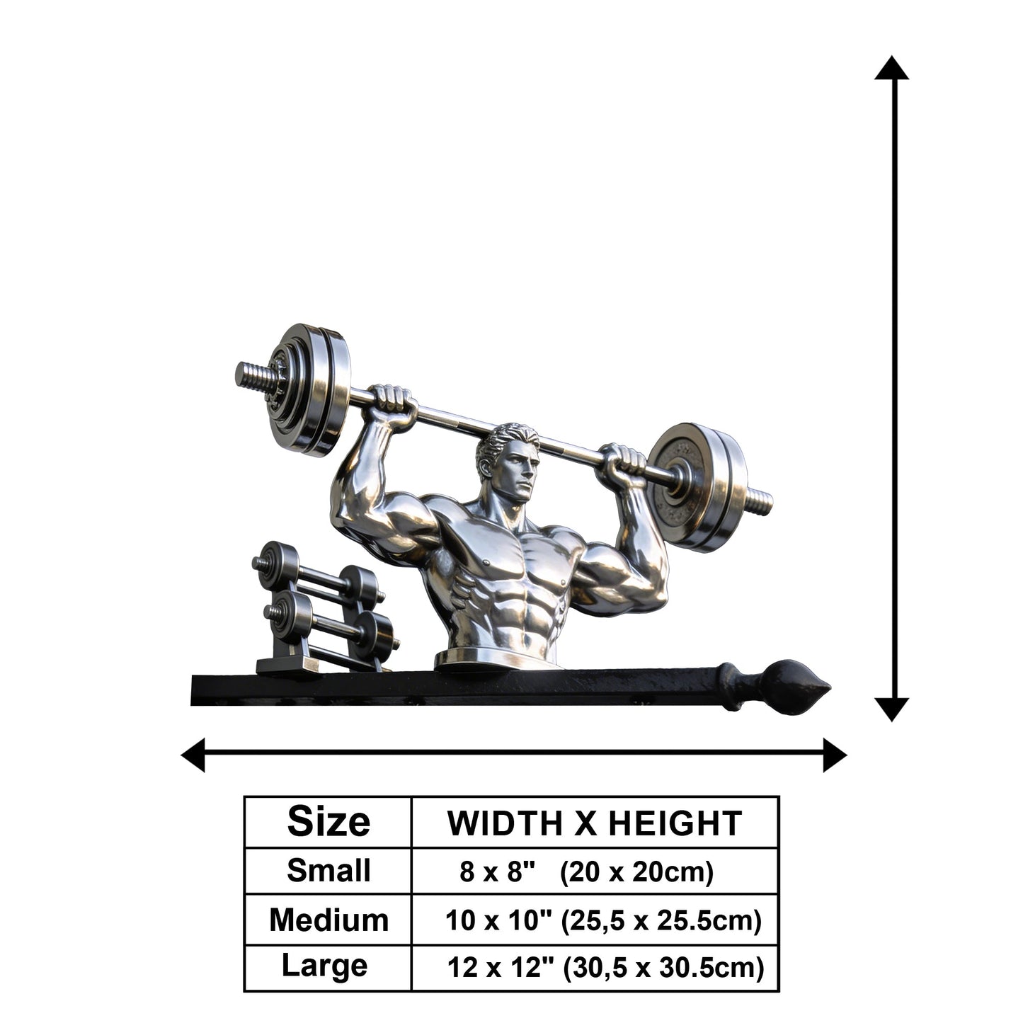 No Pain No Gain - Personalized Fitness Wooden Wall Mount Sign