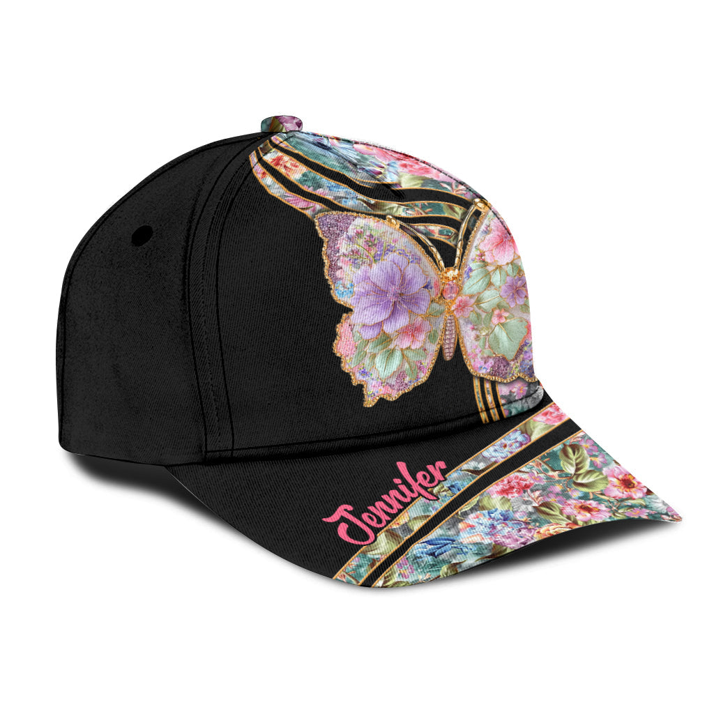 Love Butterfly - Personalized Butterfly Classic Cap