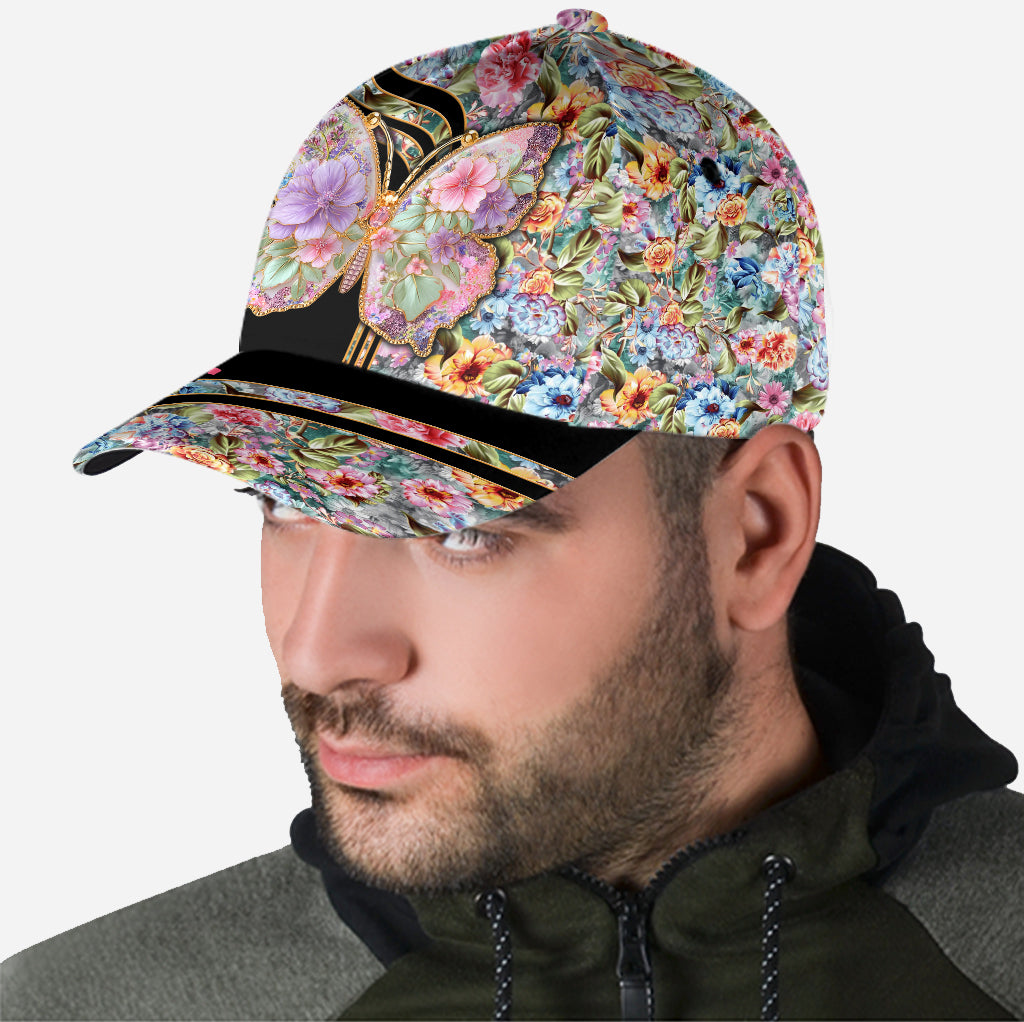 Love Butterfly - Personalized Butterfly Classic Cap