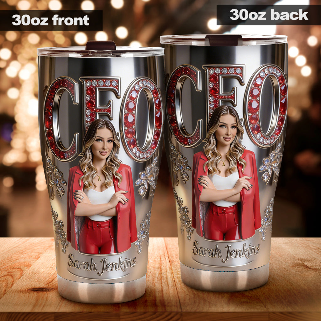Office Decoration Custom Any Photo - Personalized Colleague Tumbler