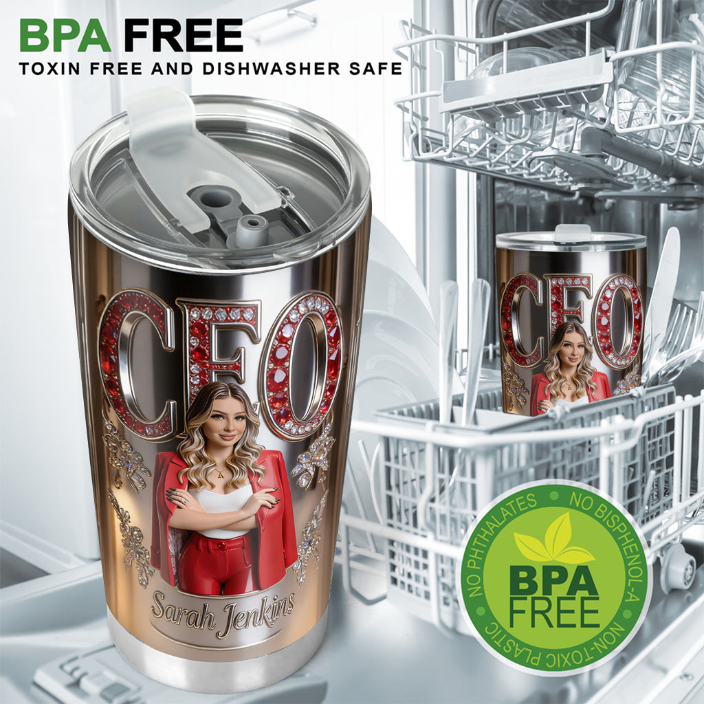 Office Decoration Custom Any Photo - Personalized Colleague Tumbler