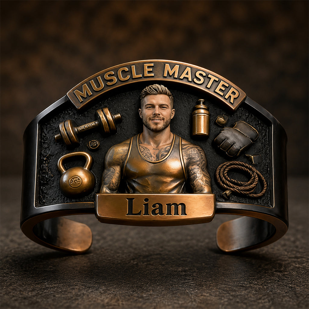 Gym King - Personalisierbares Fitness Armband