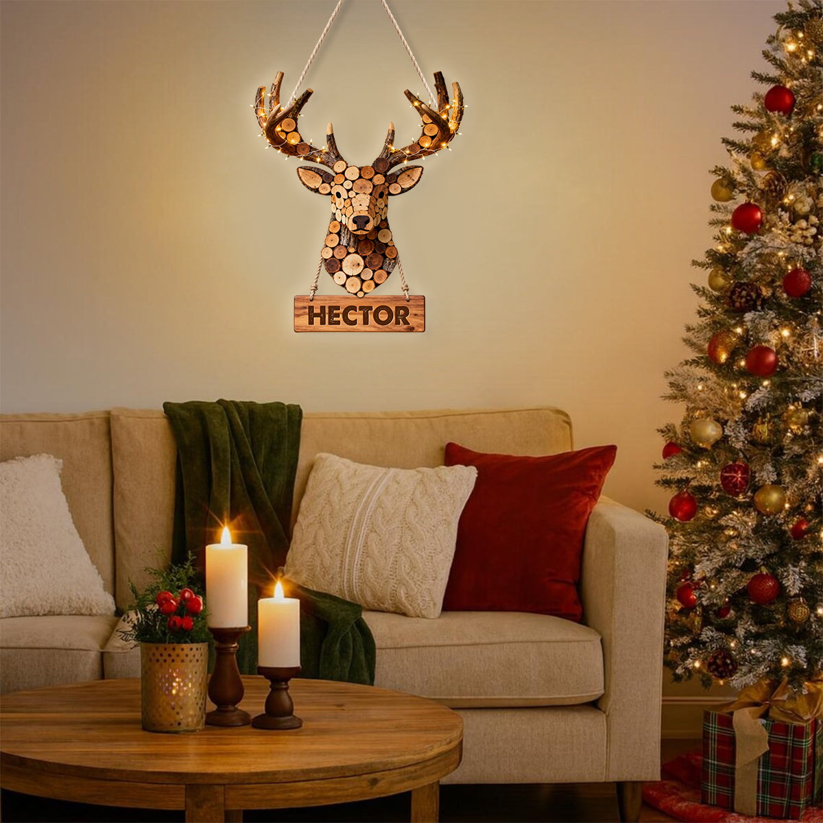 Das perfekte Geschenk für Jagdliebhaber – personalisiertes LED-Lichtschild aus Acryl für die Jagd