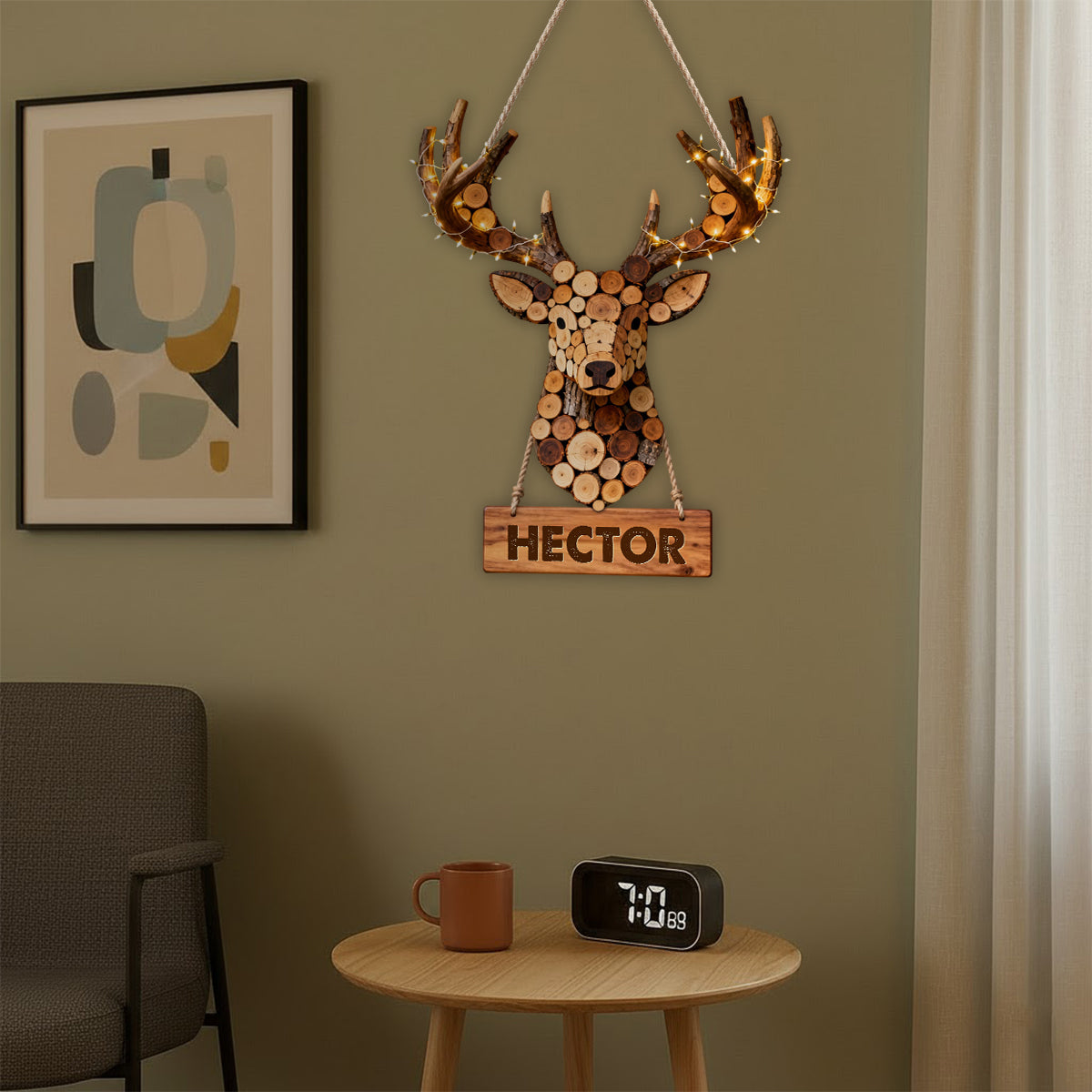 Das perfekte Geschenk für Jagdliebhaber – personalisiertes LED-Lichtschild aus Acryl für die Jagd