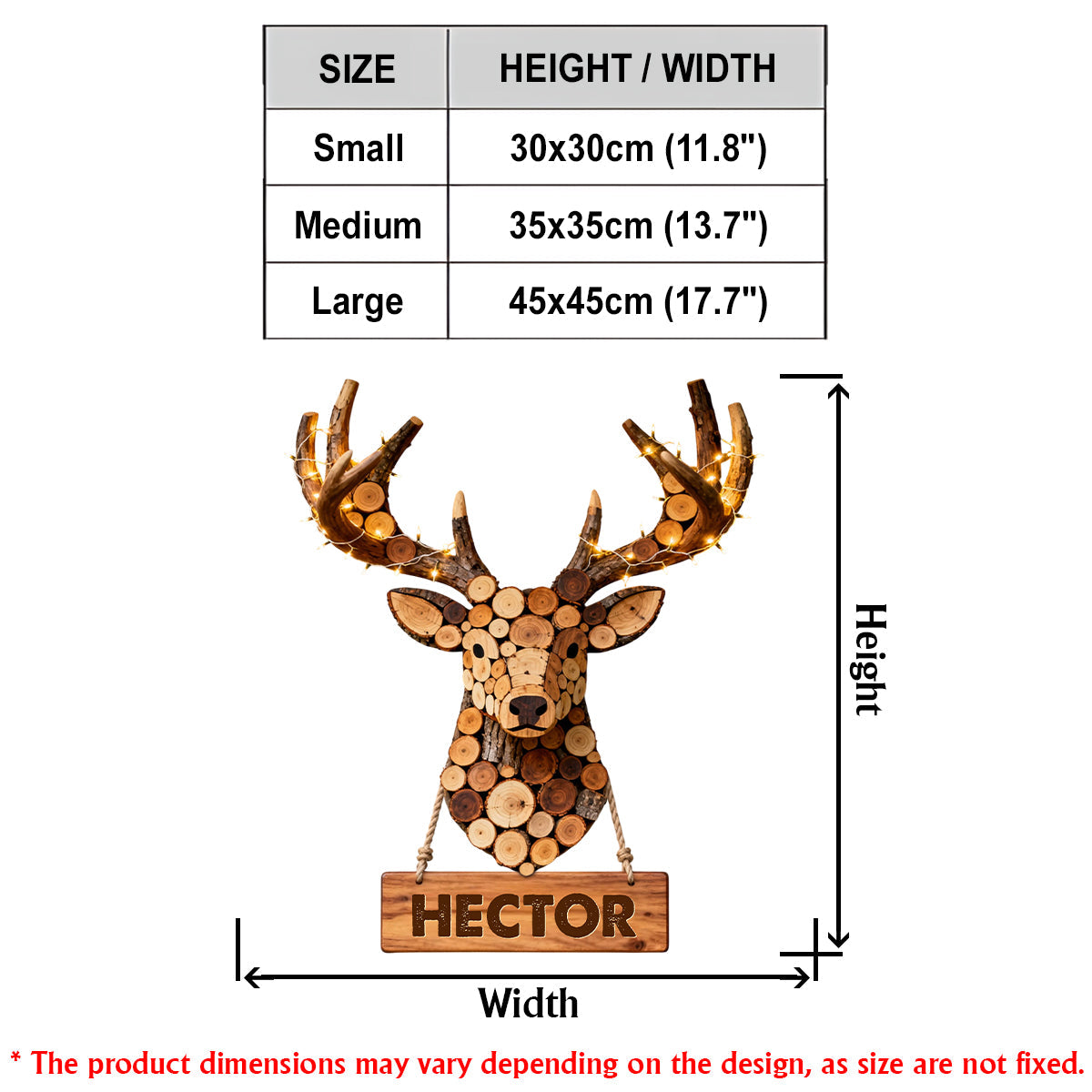 Das perfekte Geschenk für Jagdliebhaber – personalisiertes LED-Lichtschild aus Acryl für die Jagd