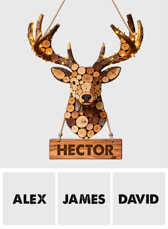 Das perfekte Geschenk für Jagdliebhaber – personalisiertes LED-Lichtschild aus Acryl für die Jagd