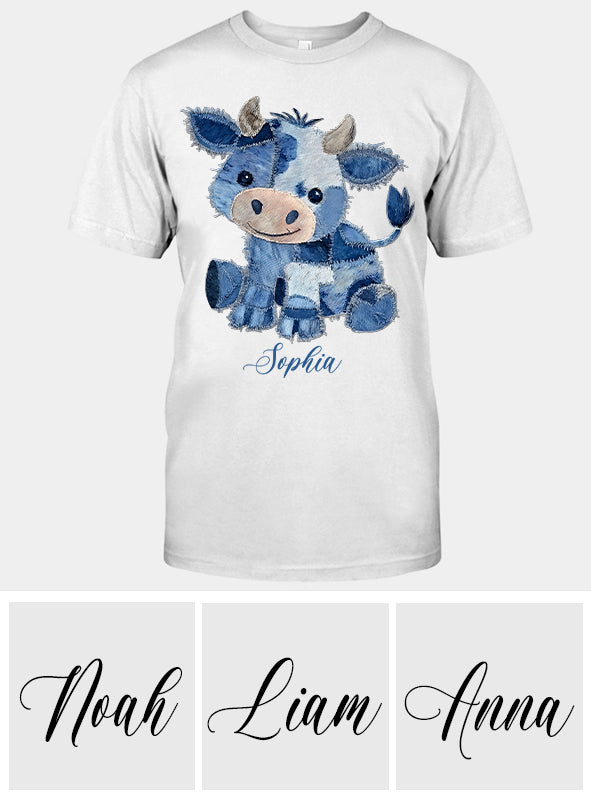 Cute Highland Cow - Personalized Highland Cow T-shirt And Hoodie