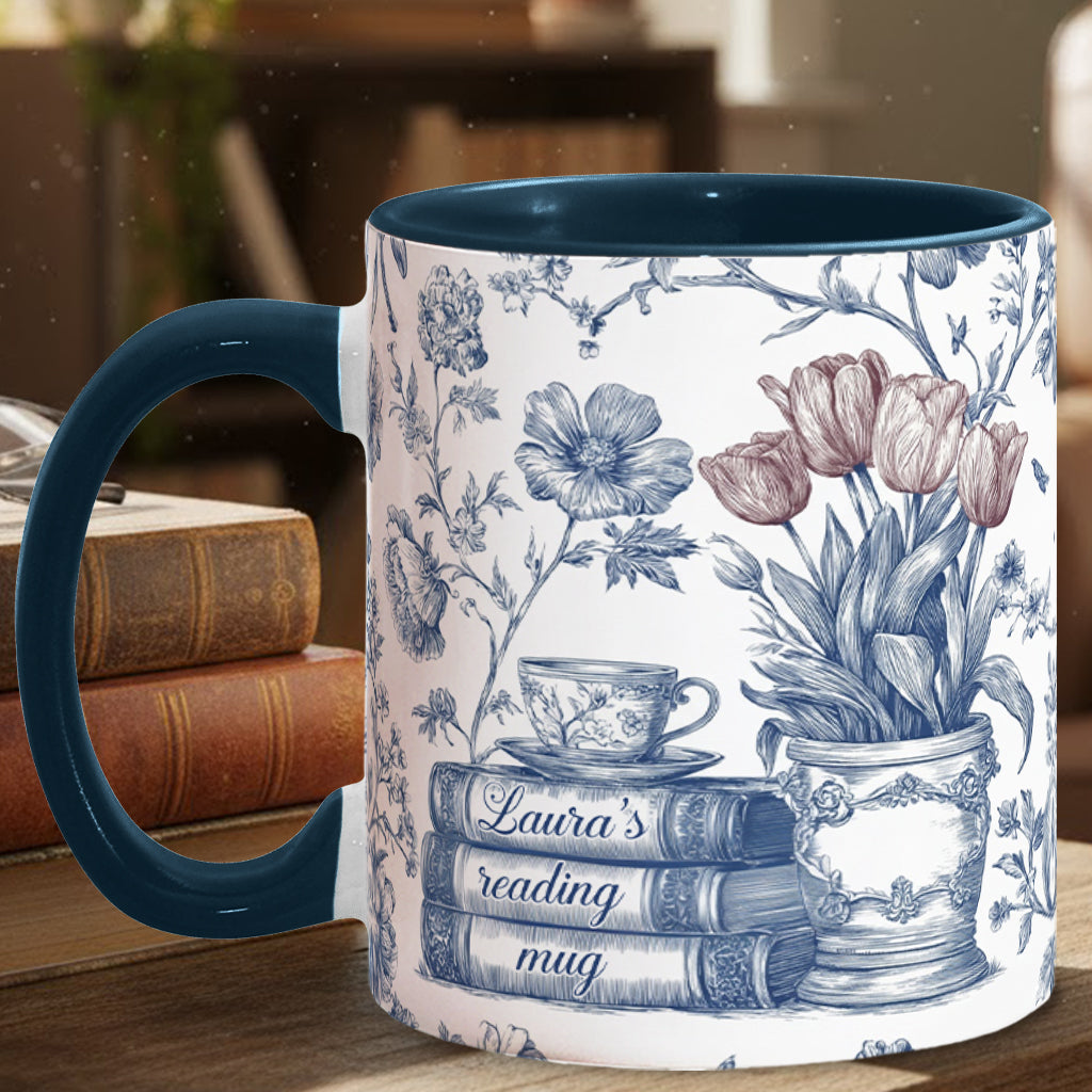 Lesebecher - Personalisierter Becher mit Buchmotiv