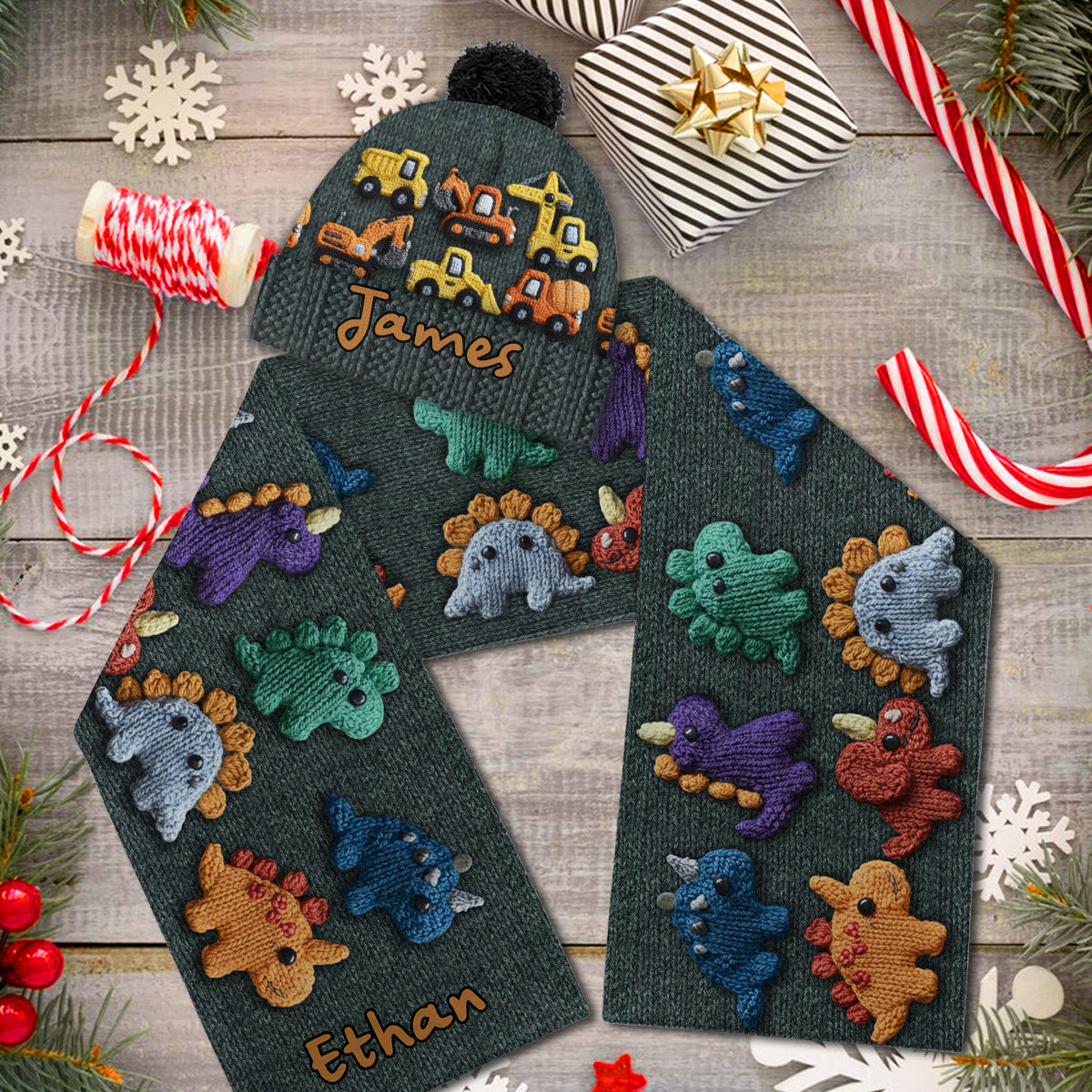 Personalisierte Wintermütze für Kinder – perfekt für Schneetage und Ausflüge