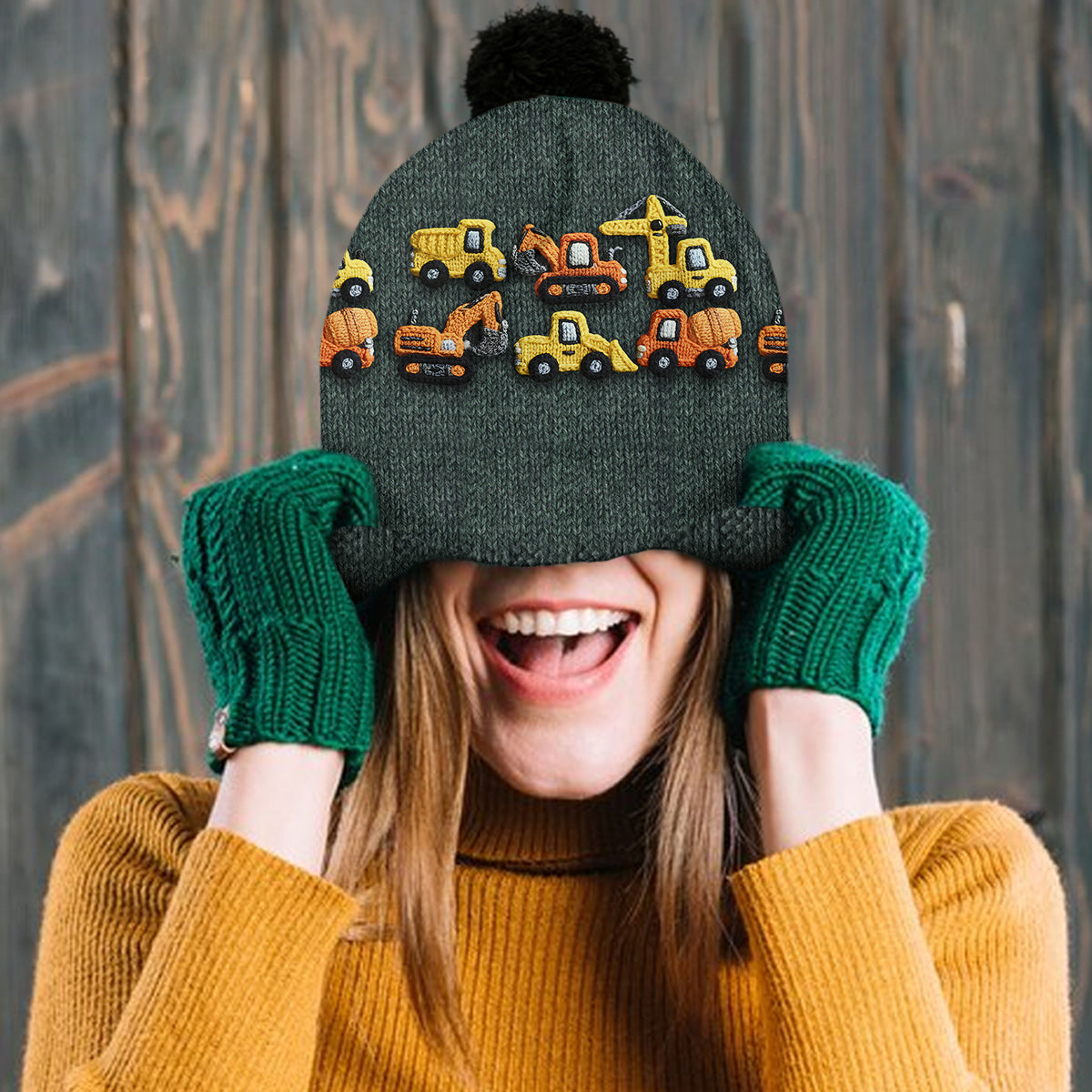 Personalisierte Wintermütze für Kinder – perfekt für Schneetage und Ausflüge