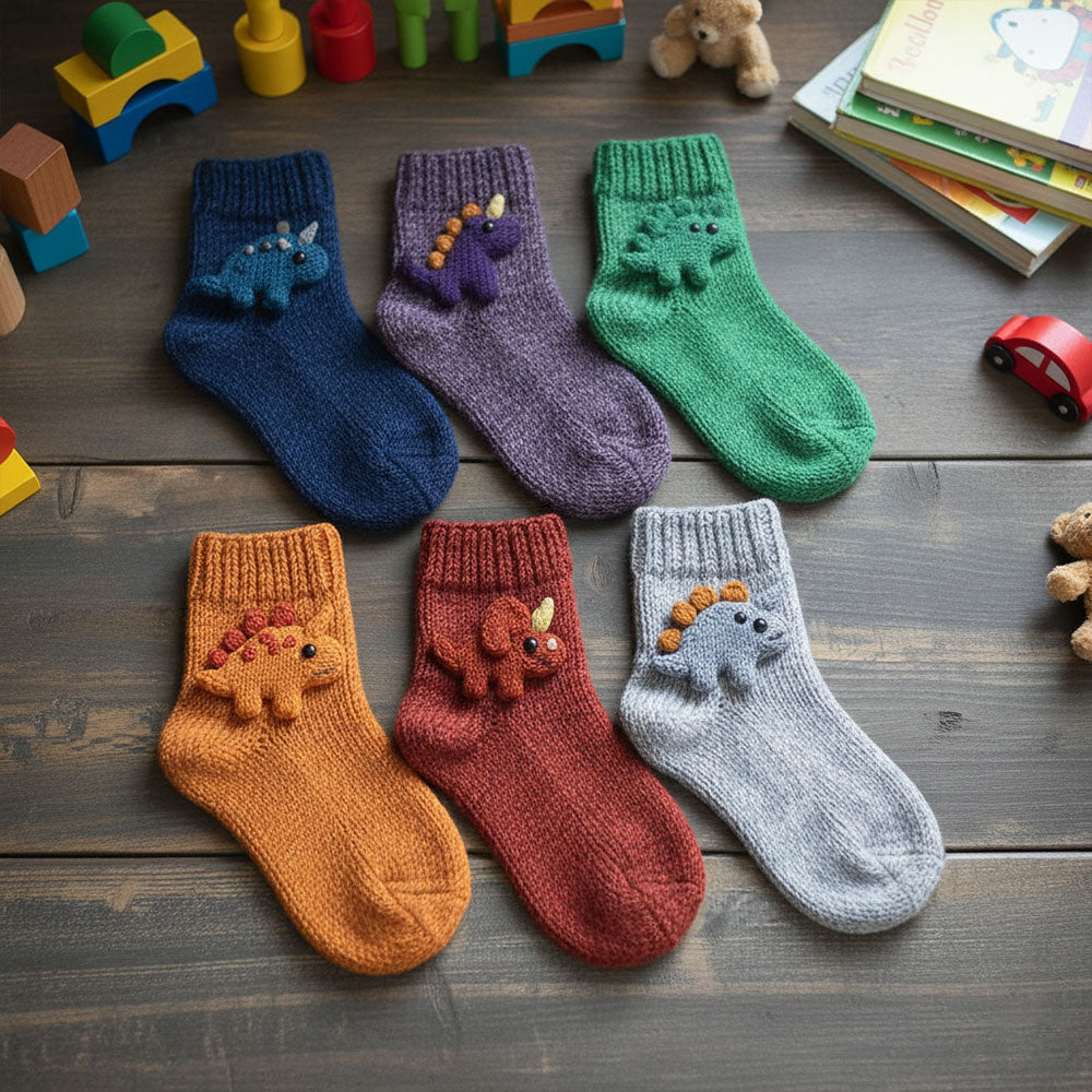 Dinosaur - Personalized Kid Socks