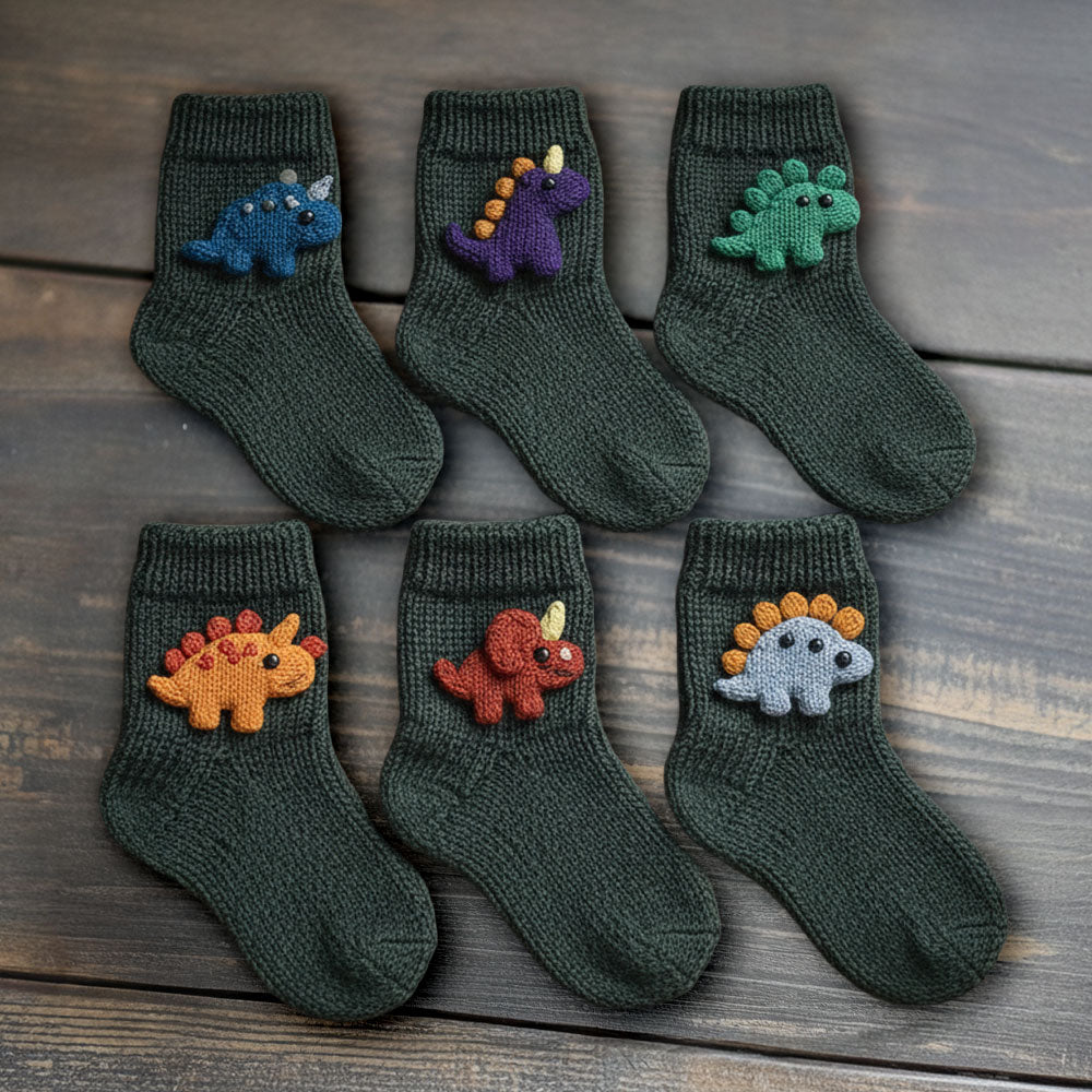 Dinosaur - Personalized Kid Socks